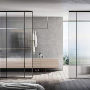 Top-hung sliding door